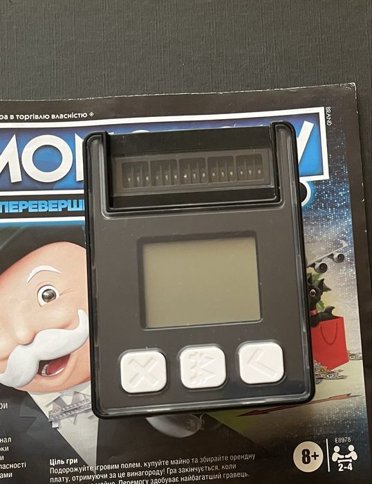 Настільна гра Monopoly  електронний банкінг Hasbro оригінал