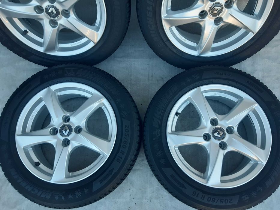 Koła zima 16" 4x100 Renault Captur Scenic Dacia Sandero Stepway Jogger