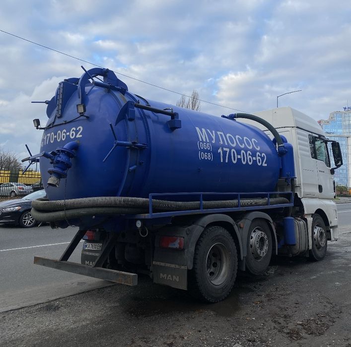 Асенізатор. Чистка вигрібних ям. Мулосос. Житомир та область