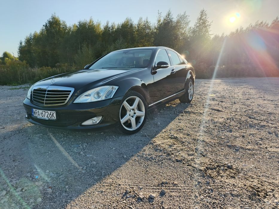 Mercedes W221 320 CDI S klasa Anglik Zamiana