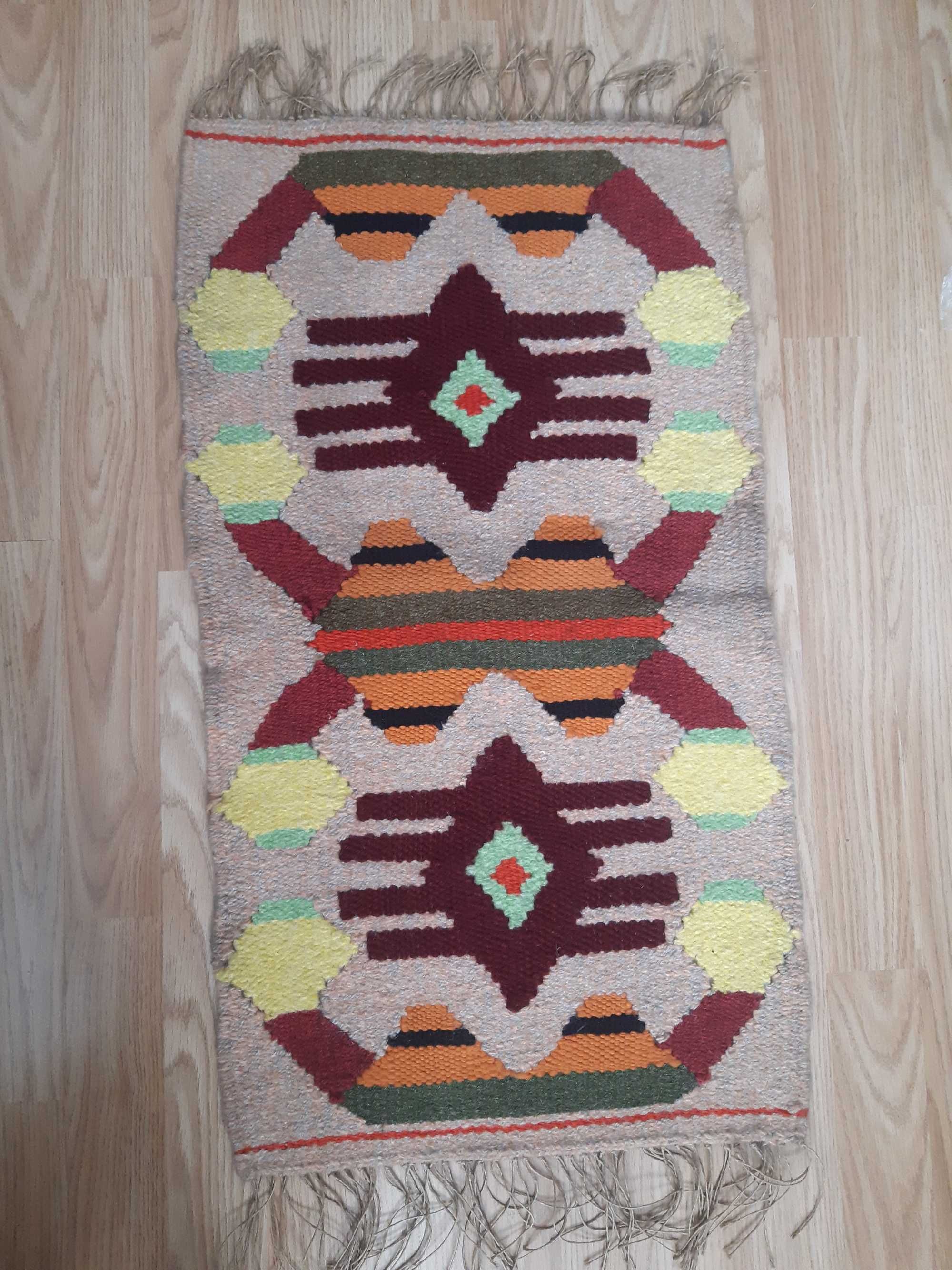 Kilim wełniany PRL/ cepelia