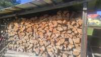 Drewno sezonowane 4-6 lat suche grab dąb buk jesion