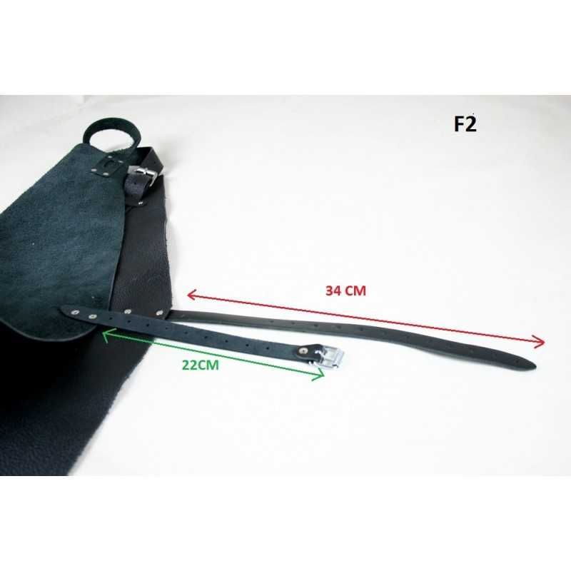Fartuch F2 ochronny skórzany  HIT 96cm