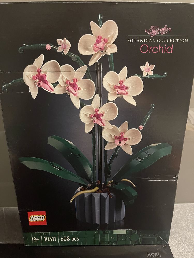 Lego orchidea kwiaty