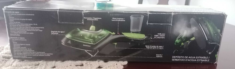 Ferro a vapor vertical