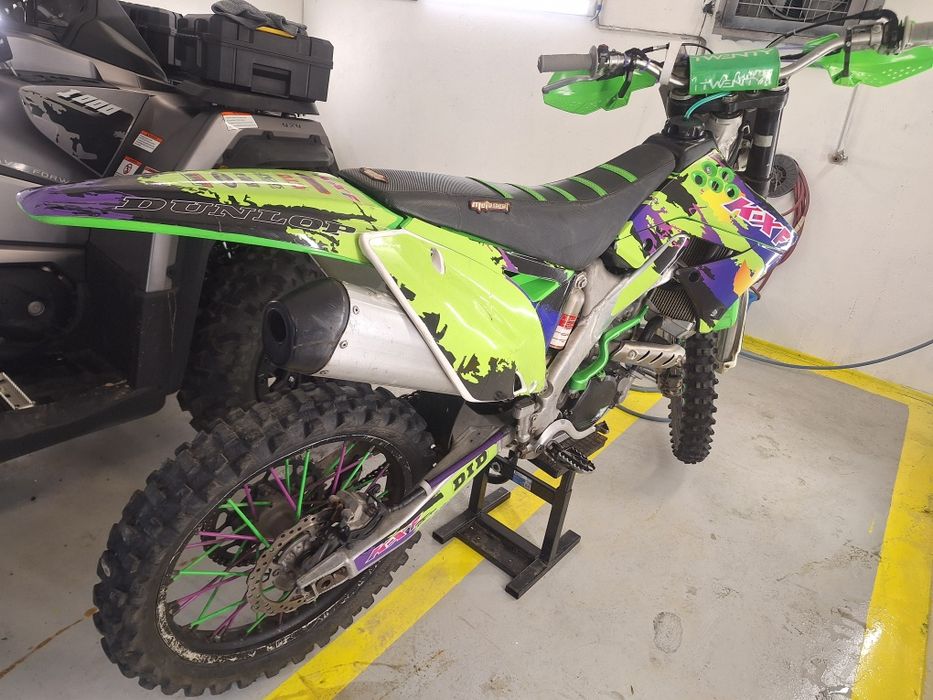 Kawasaki kxf250 po serwisie, zmienne mapy