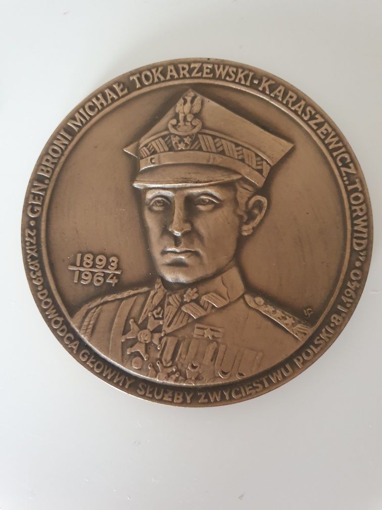 Medal kolekcjonerski. Gen. Tokarzewski