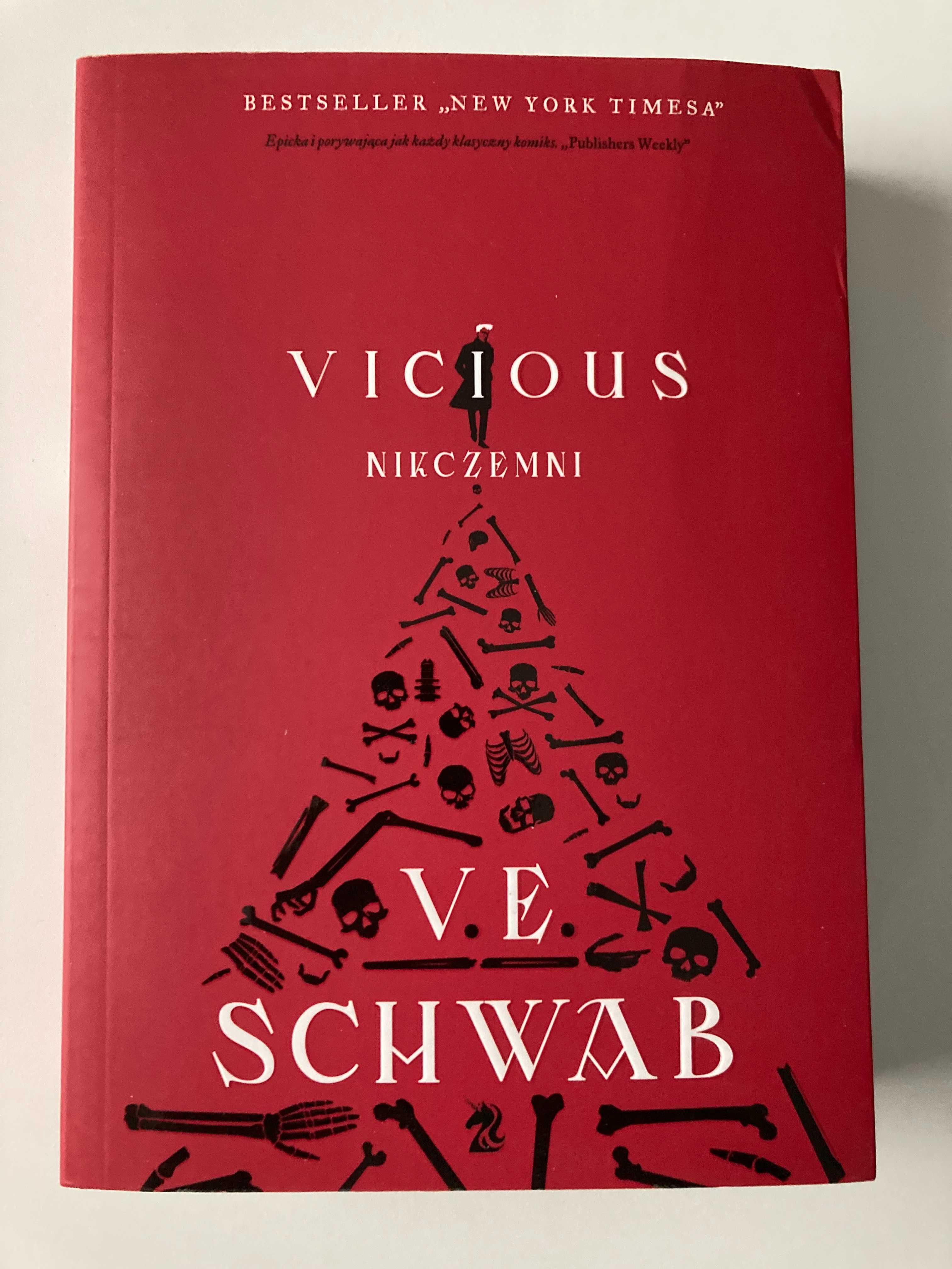 Vicious: Nikczemni - V.E. Schwab, Victoria Schwab - książka
