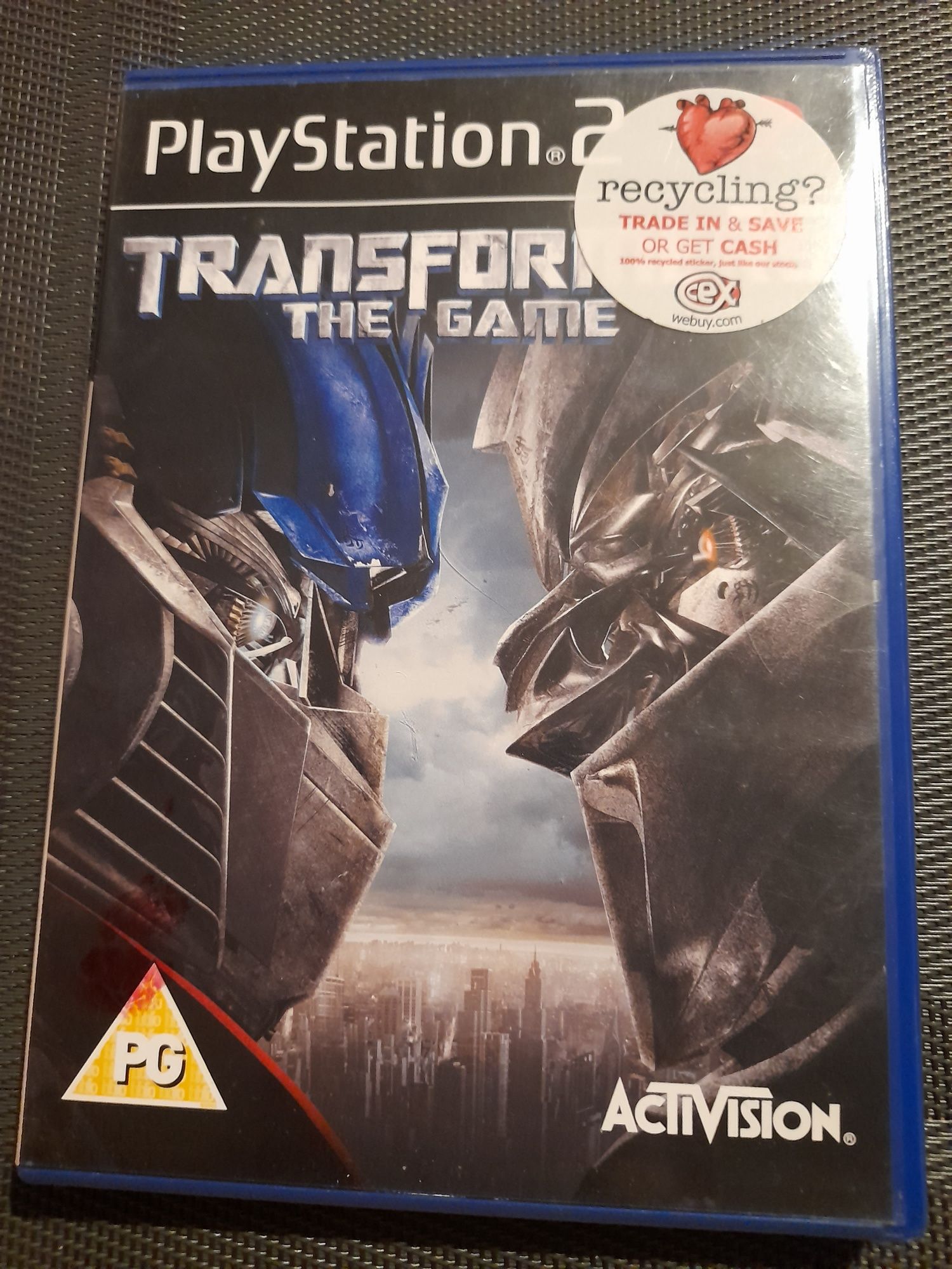 Gra Transformers the game ps2
