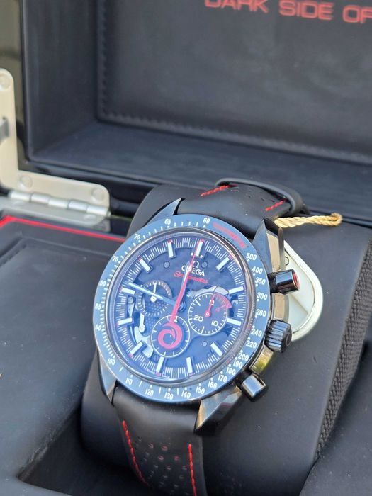 Omega Speedmaster Dark Side of the Moon - team Alinghi - Gwarancja