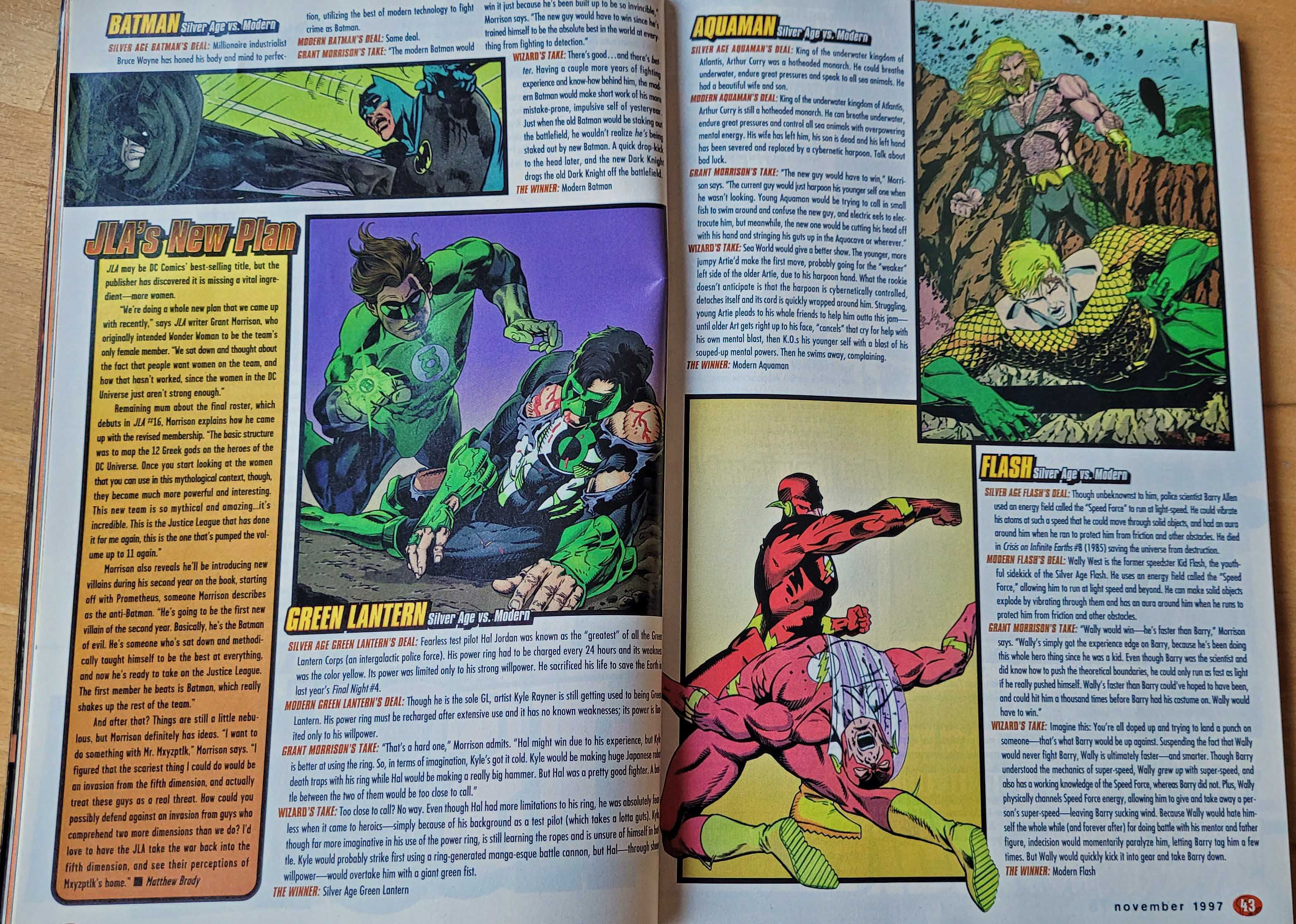 Revista Wizard Wolverine Nov 1997