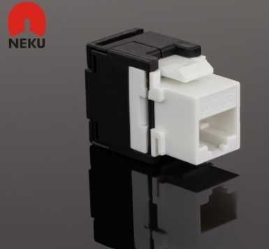 Moduł keystone RJ45 UTP kat.5e nieekranowany bez narzędziowy 3 Szt.