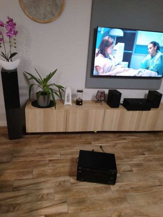 Kino domowe 5.1 Yamaha subwoofer kolumny Jamo zestaw