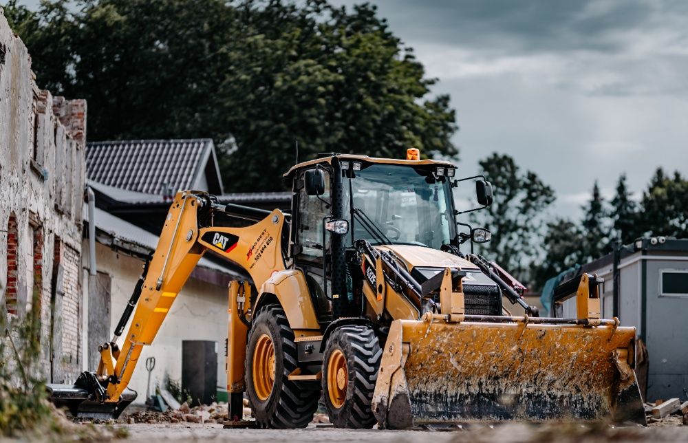 Usługi koparką, prace ziemne, kopanie stawów, rozbiórki