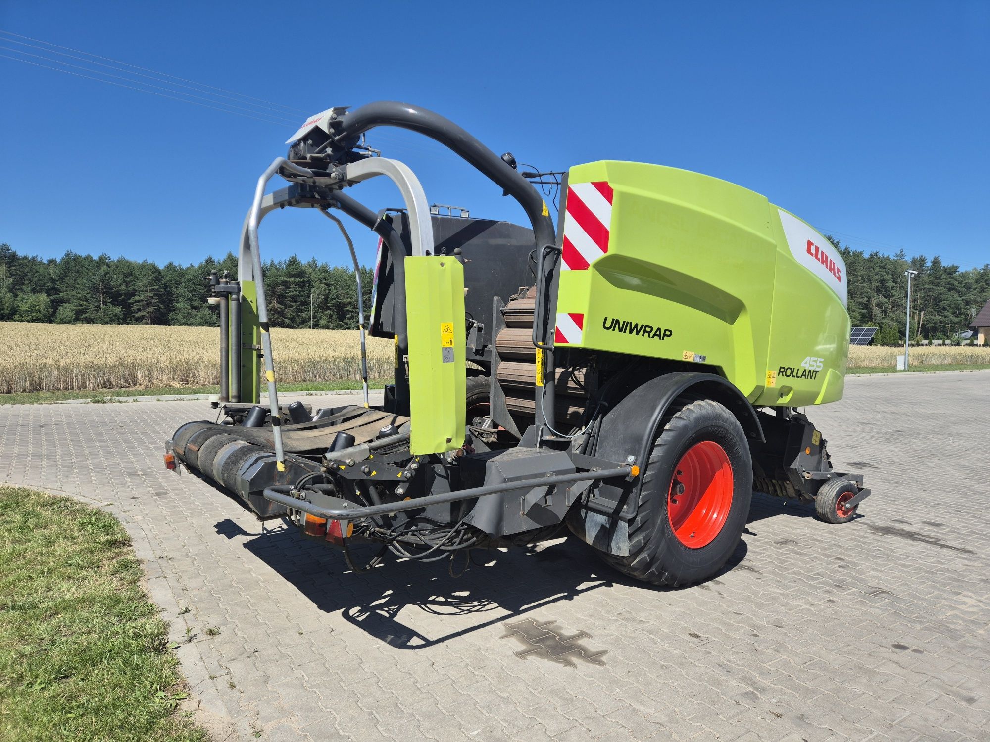 Prasa, praso owijarka Claas Rollant 455 rok 2010 , krone , mchale