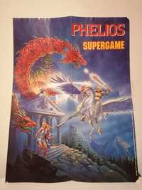 PHELIOS SUPERGAME Poster Sega anos 90