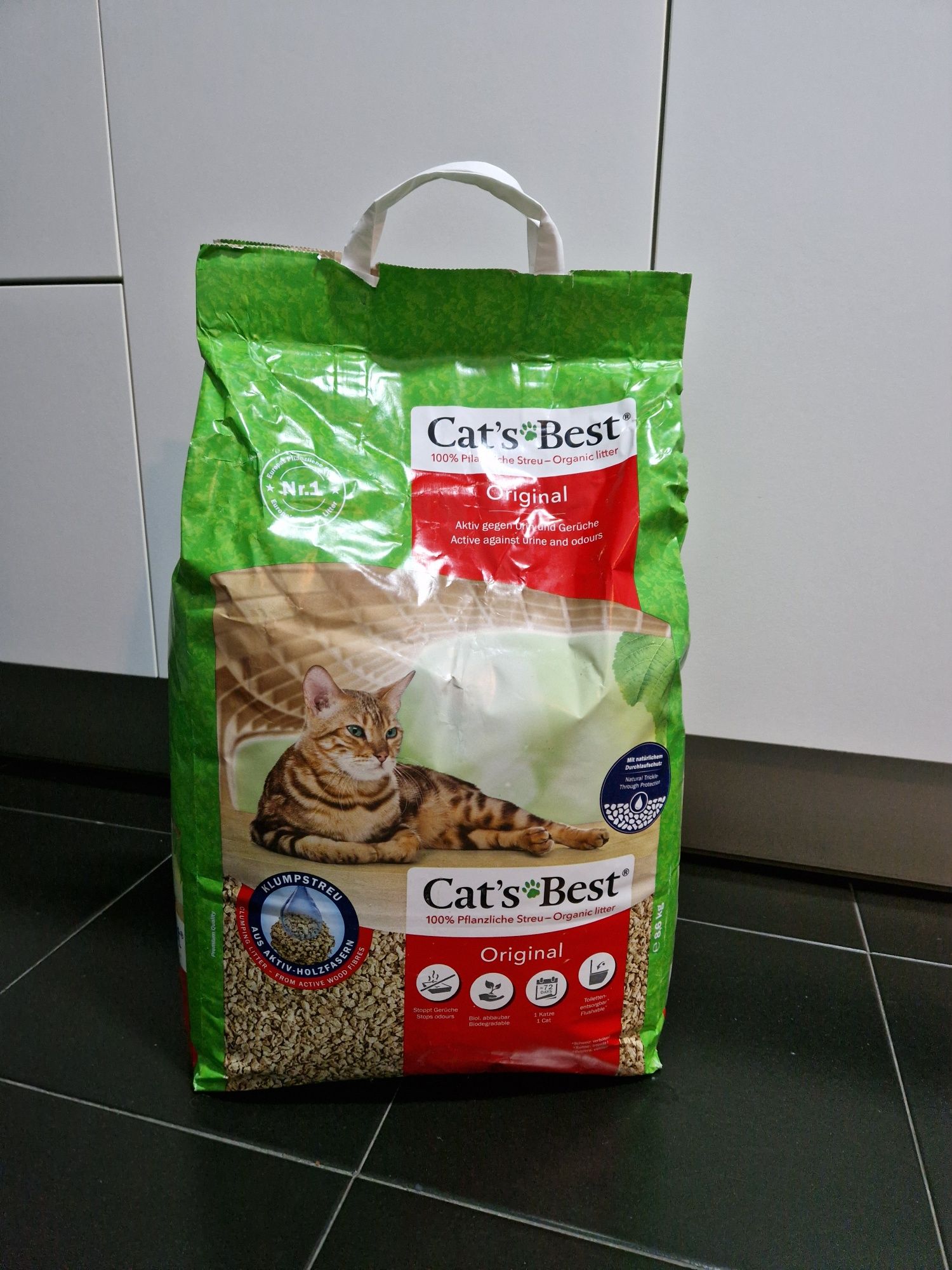 Areia para gato Cat's Best