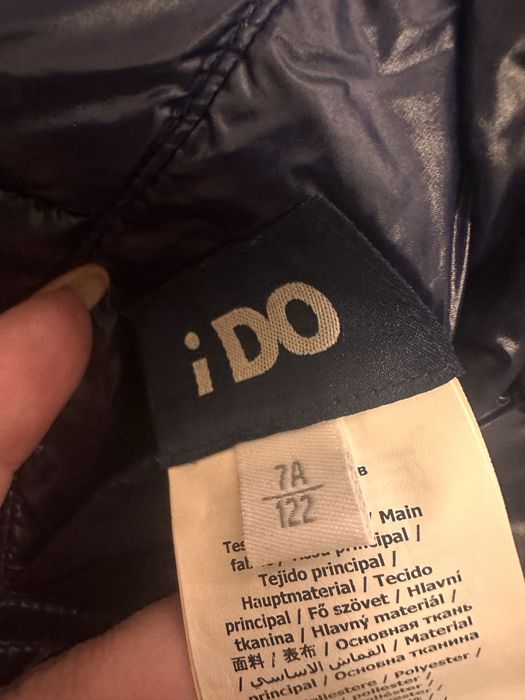 Dwustronna kurtka zimowa dla chłopca r.122