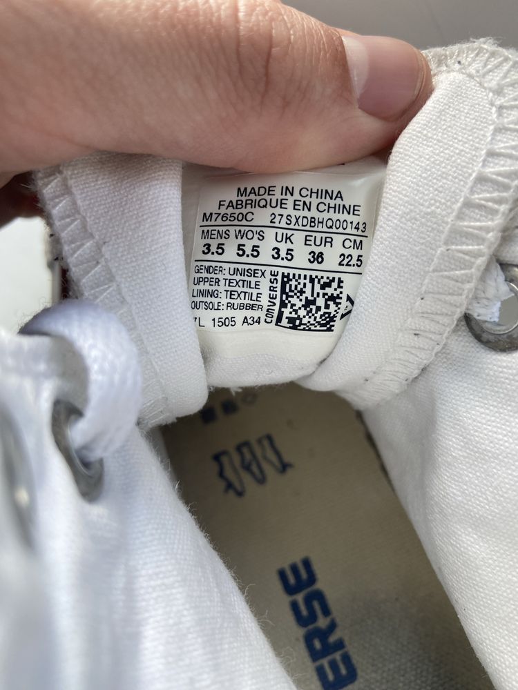 Кеди Converse розмір 36