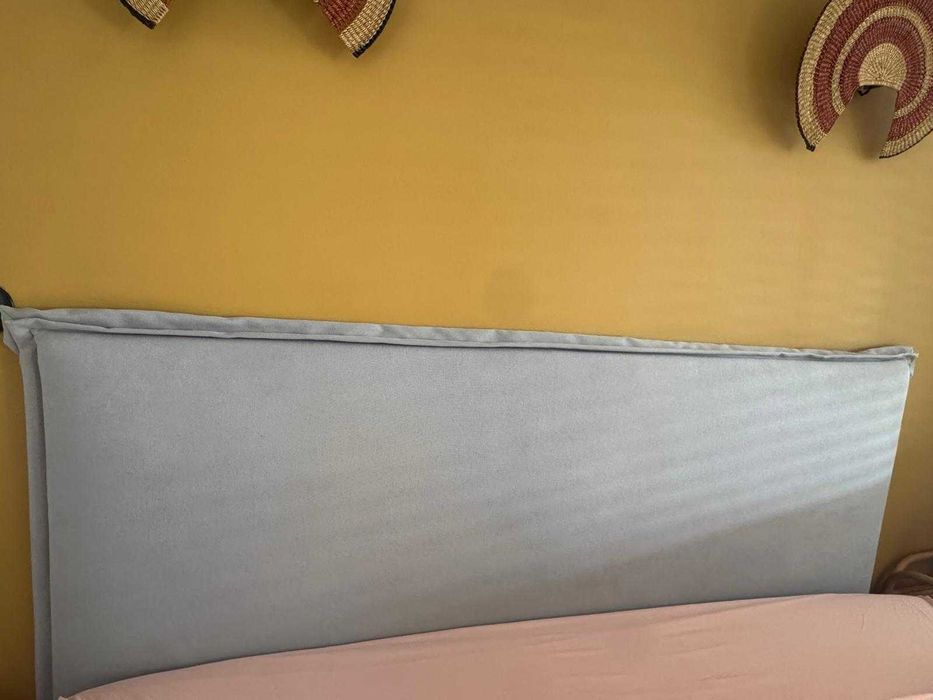Cama box spring Beka (180x220) e colchão Magnitude (180x200)