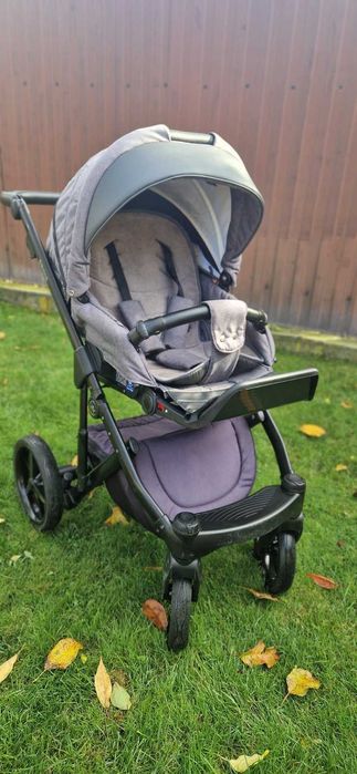 Дитяча коляска Adamex Bibione графіт  2 в 1