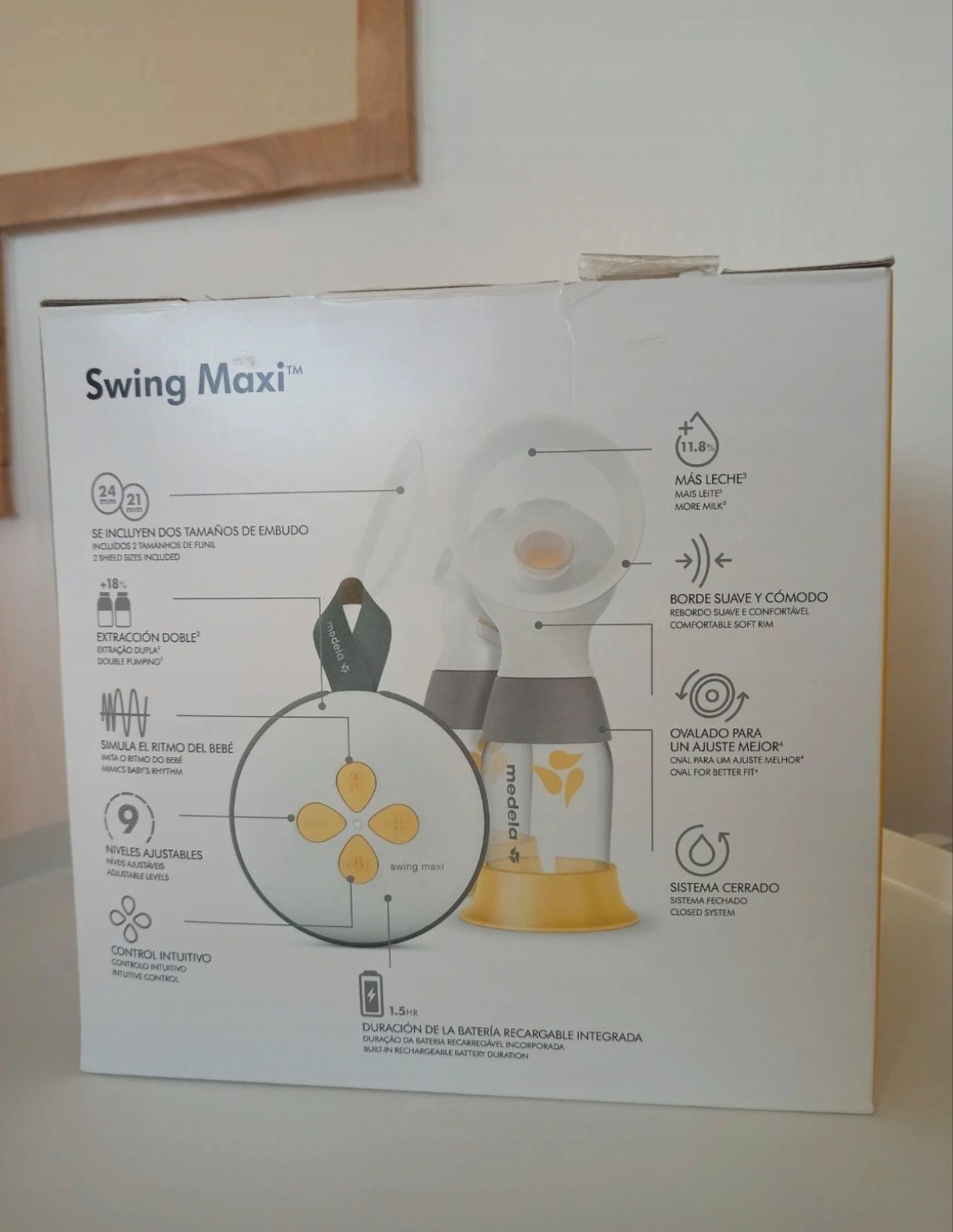 Extrator duplo Medela
