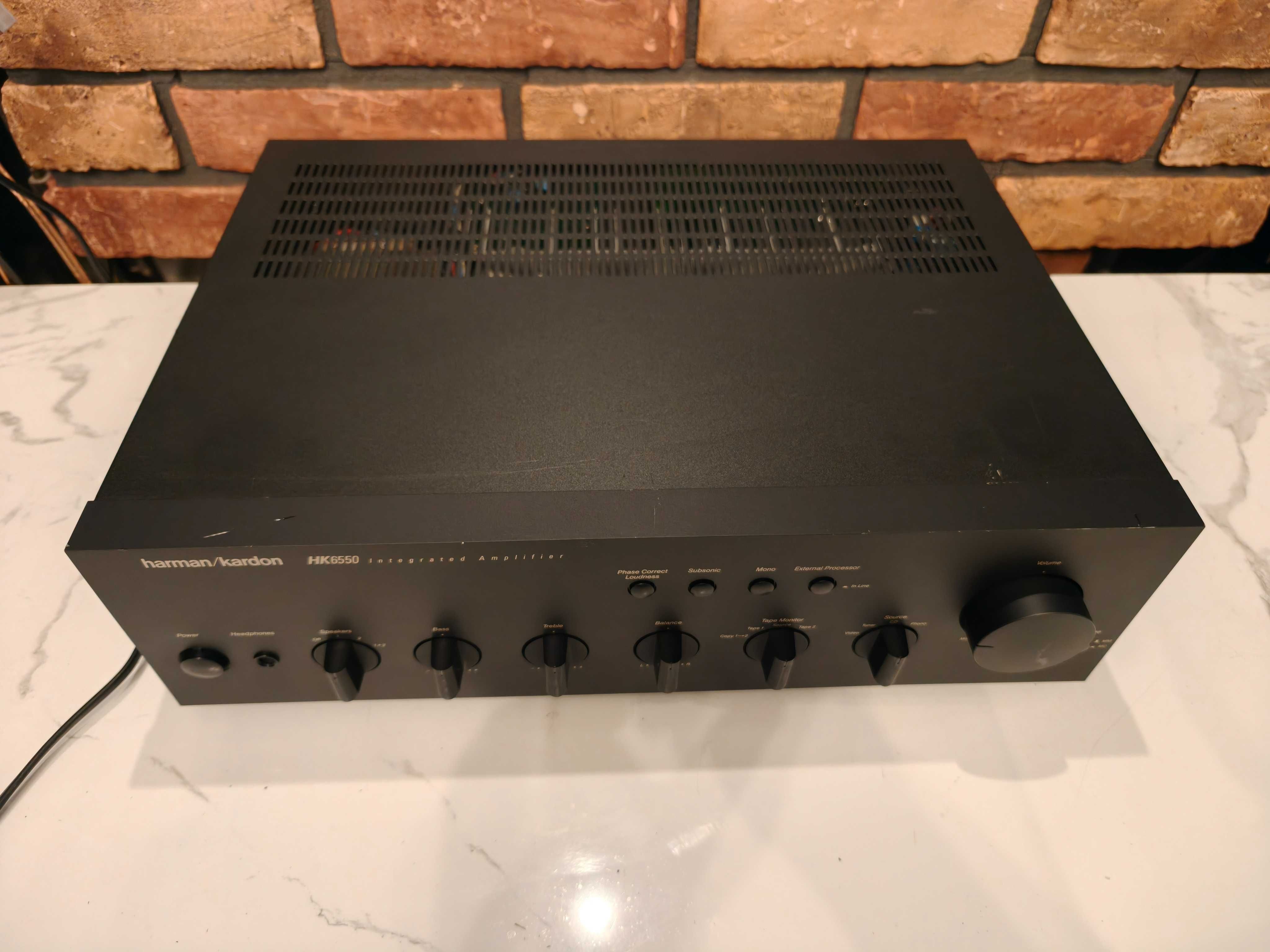 HARMAN KARDON HK 6550 ! Porządny wzmacniacz STEREO ! TOP