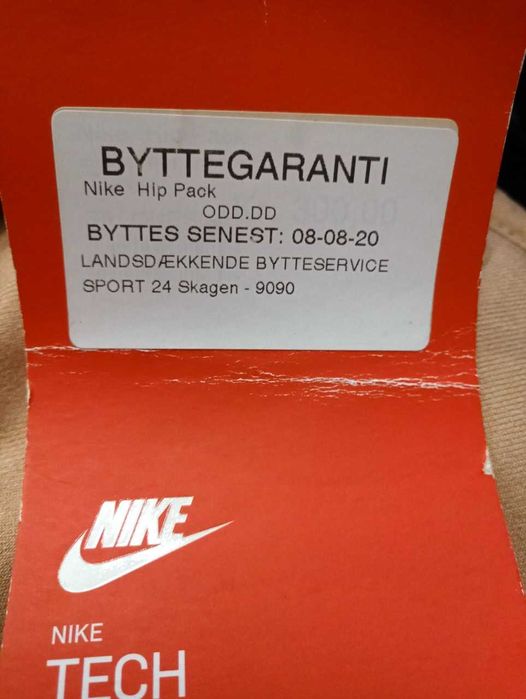 Сумка бананка Nike Tech Hip Pack Pink Оригинал