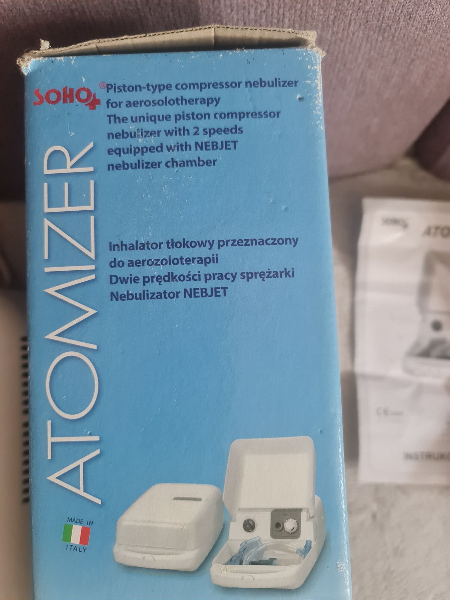 Inhalator kompresorowy