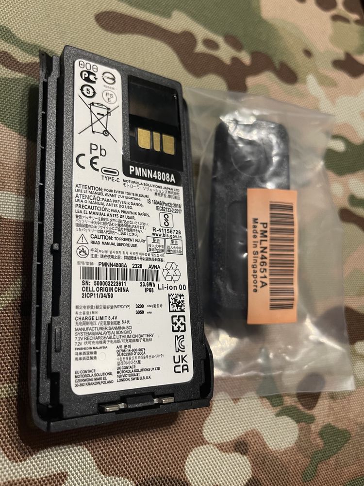 R7/R7A Акумуляторна батарея 3000mAh для рацій Motorola R7/R7A