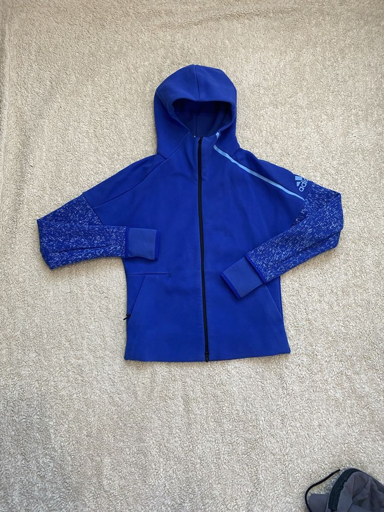 Зип худи кофта Adidas ZNE size S по типу tech fleece