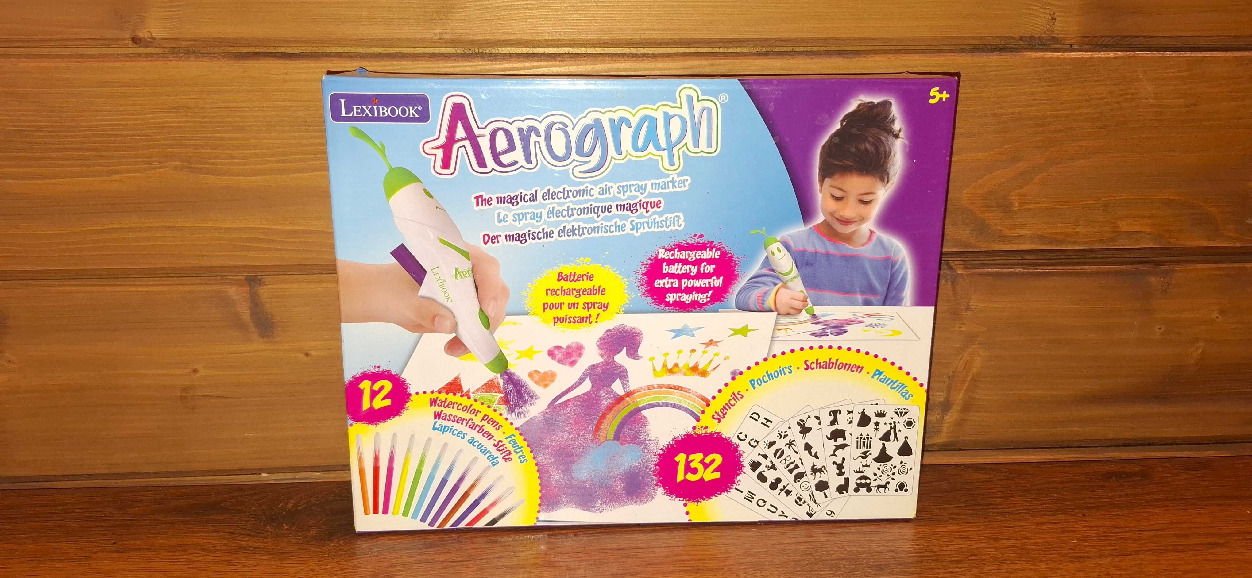 Lexibook Aerograph - Magiczny Długopis w Sprayu Dla Dzieci