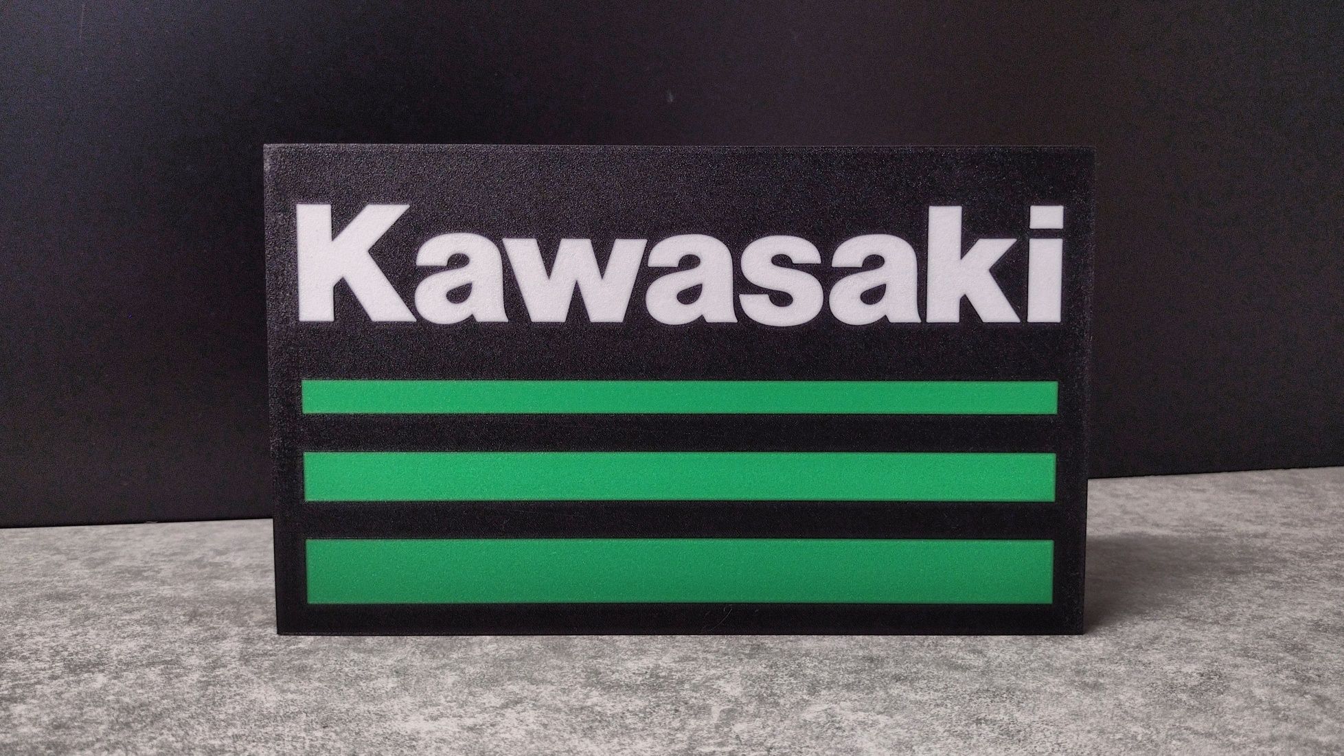 Lampka lightbox Kawasaki na prezent urodziny nocna