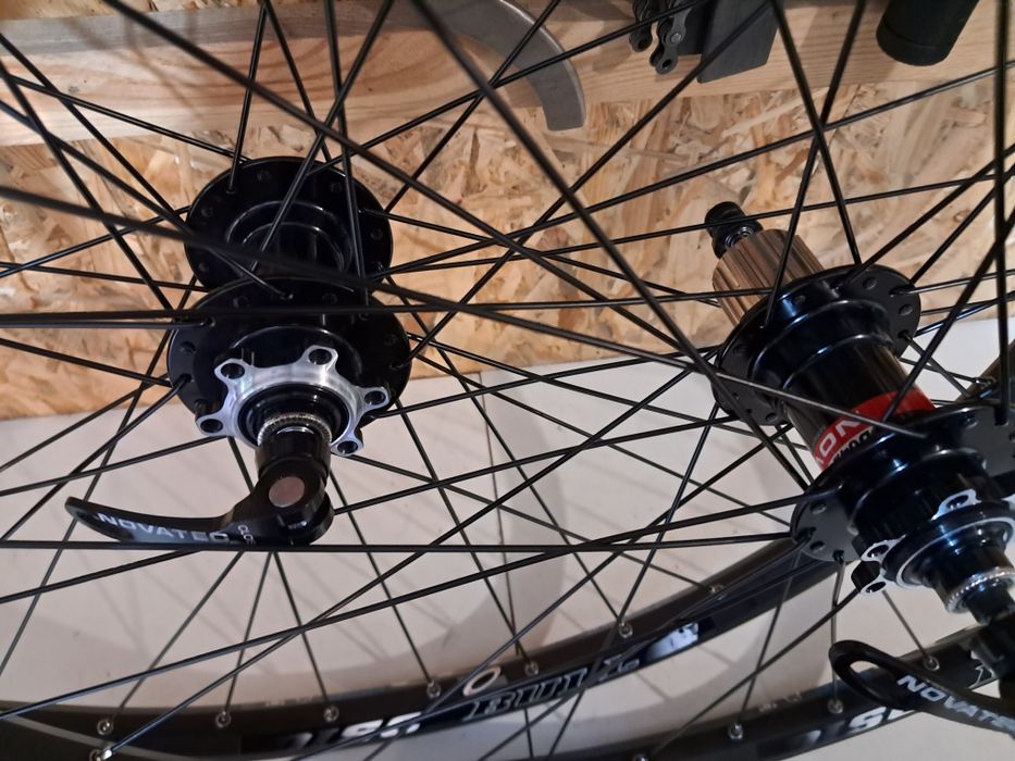 Нові колеса на втулках Novatec. Зробіть свій велосипед у 2 рази краще!