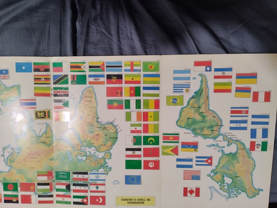 Atlas das bandeiras de todo o mundo