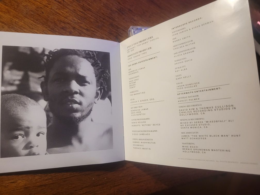 CD Kendrick Lamar To Pimp A Butterfly 2015 Aftermath / Intetscope