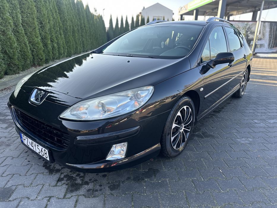 Peugote 407SW 1,8 benzyna klima hak kamera panorama dach