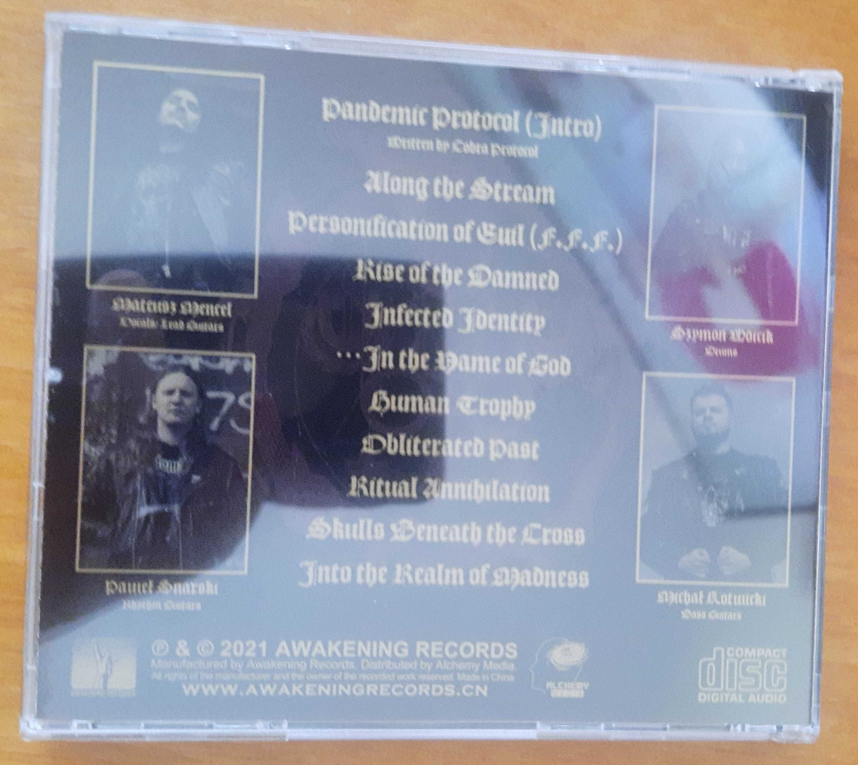PANDEMIC OUTBREAK - Skulls Beneath the Cross - OBI + CD