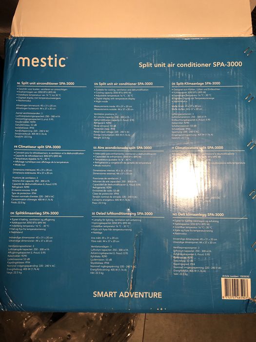 Klimatyzator Mestic SPA 3000