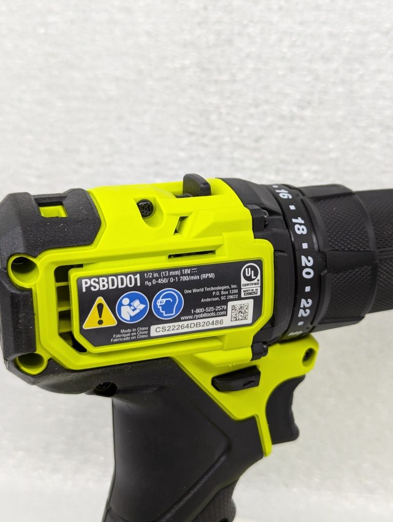 RYOBI ONE+ НР 18V PSBDD01 Безщітковий дриль-шурупокрут (RDD18C-0)