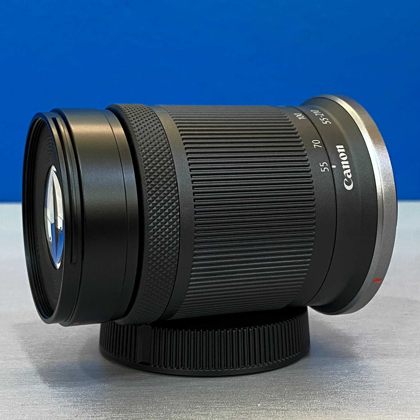 Canon RF-S 55-210mm f/5-7.1 IS STM (NOVA - 3 ANOS DE GARANTIA)