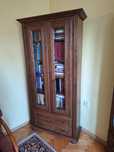 Biblioteczka drewniana