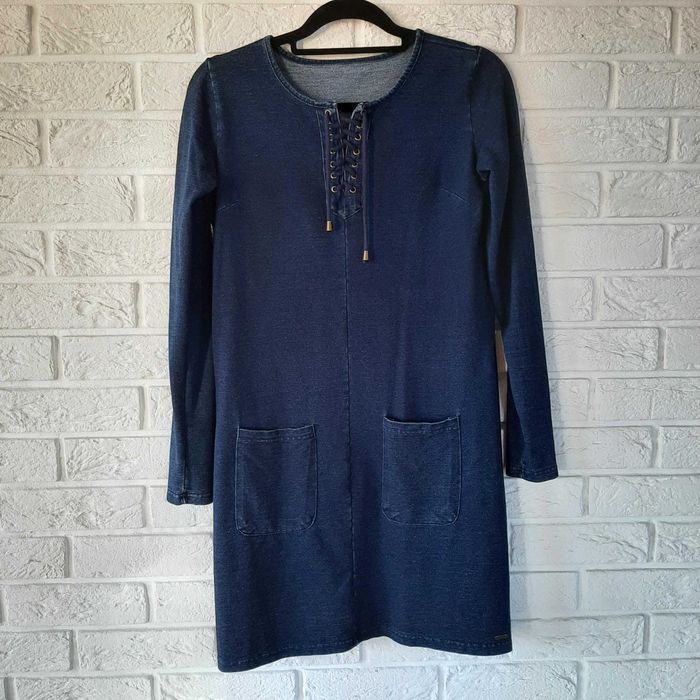 Sukienka dżinsowa xs-s Cropp