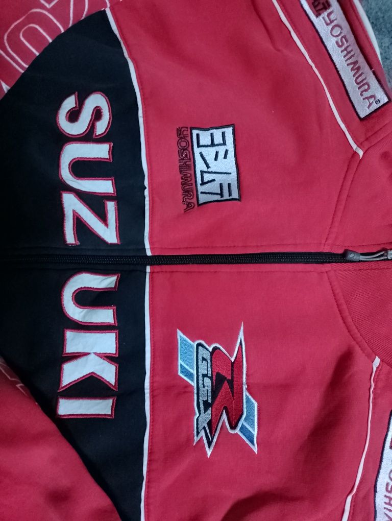 гоночная оверсайз кофта Suzuki Vintage