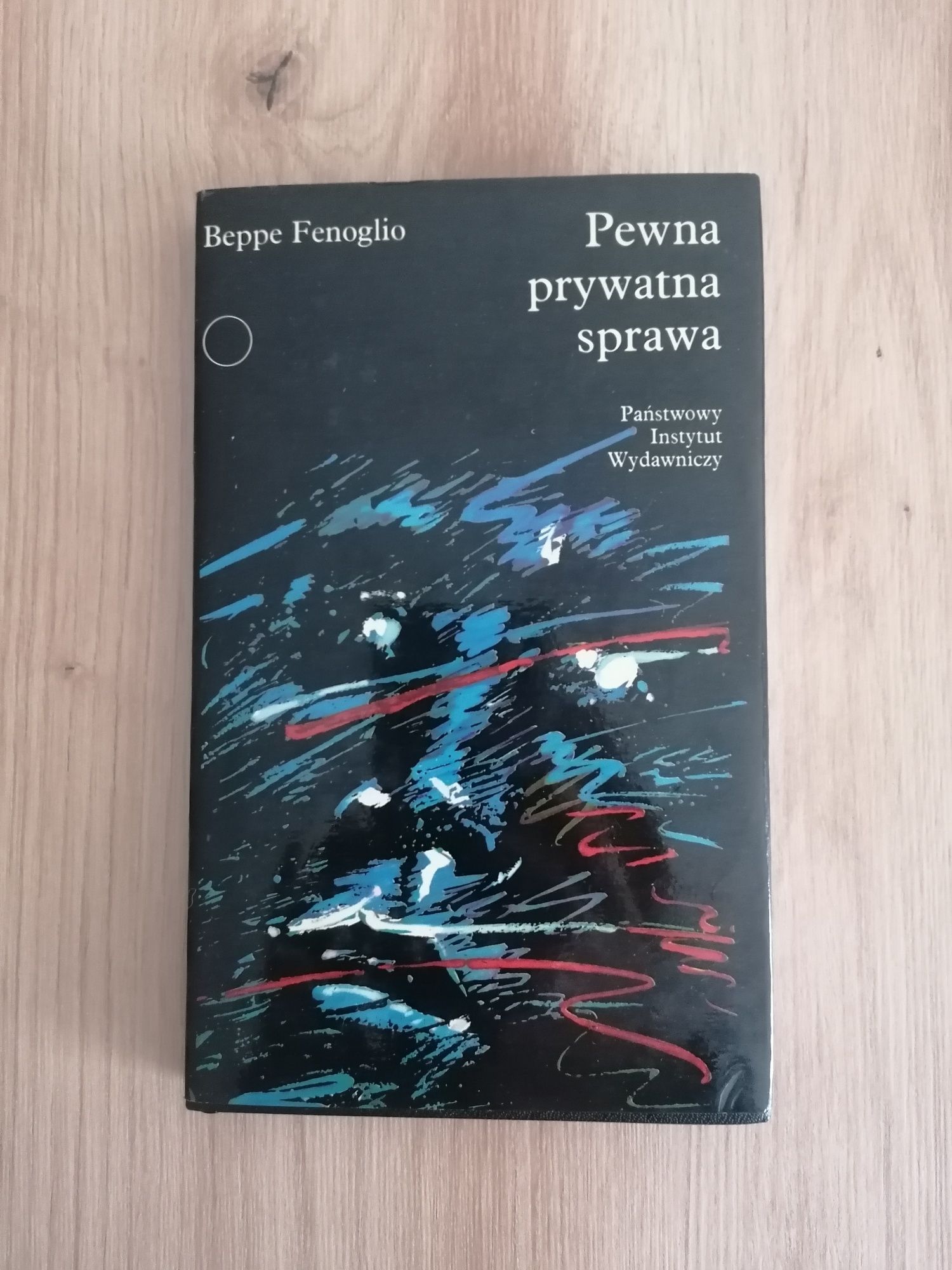 książka Pewna prywatna sprawa Beppe Fenoglio
