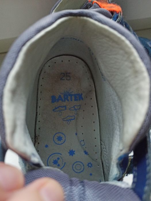 Черевики демісезонні шкіряні Bartek 25 розмір