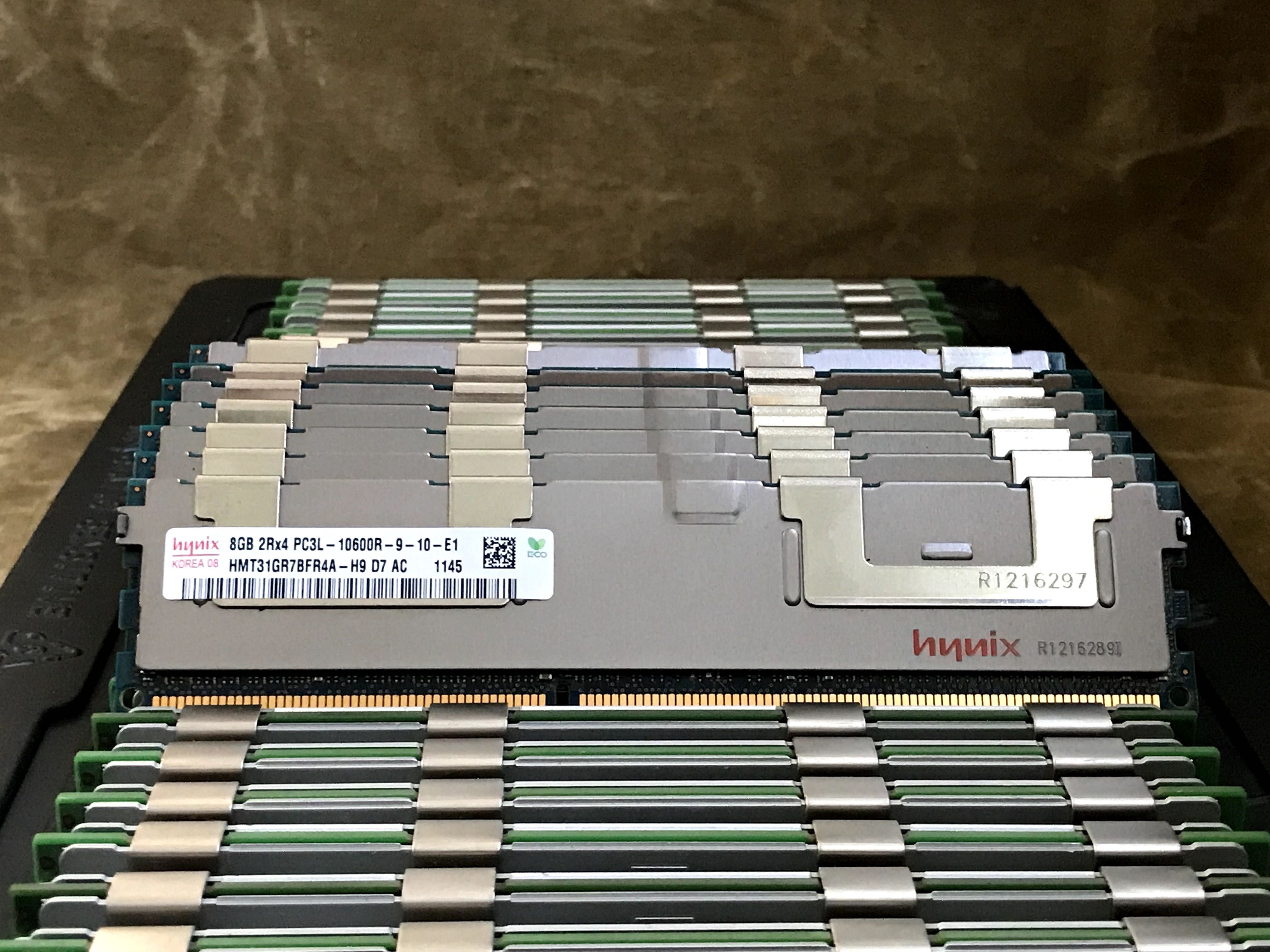 Серверна памʼять DDR3 8GB 10600R 1333MHz ECC Reg Hynix/Samsung/Micron