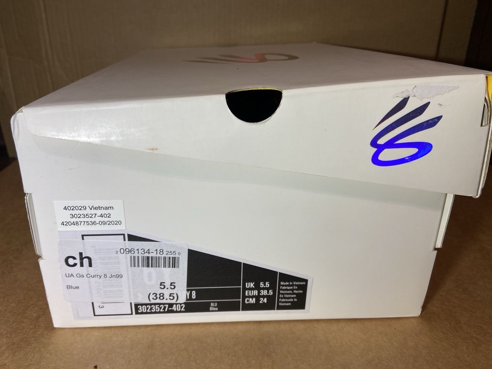 Buty Stephen Curry Under Armor Curry 8 rozmiar 38.5
