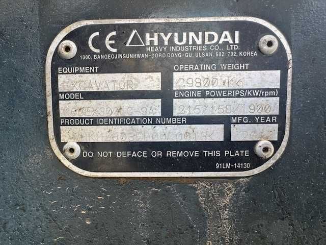 Hyundai Robex 300 LC-9 A