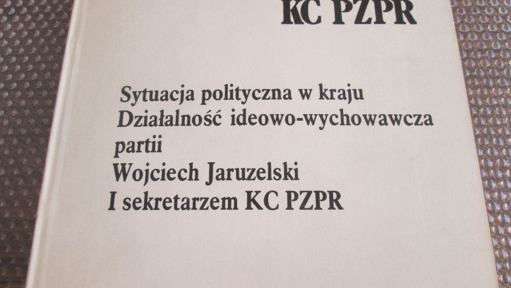 IV Plenum KC PZPR X.1981